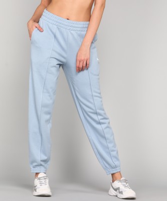 PUMA Classics Sweatpants Solid Women Blue Track Pants