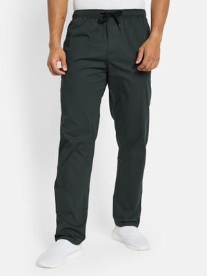Octave Solid Men Grey Track Pants