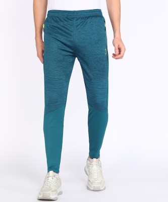 CAMPUS SUTRA Solid Men Blue Track Pants