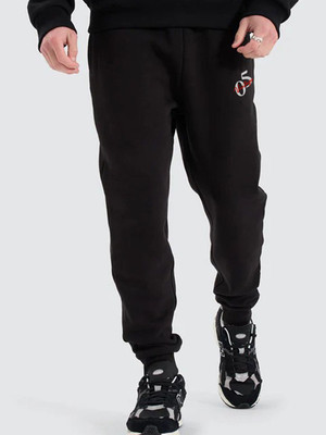 Moda Rapido Solid Men Black Track Pants