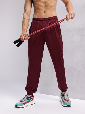 HRX by Hrithik Roshan Solid Men Brown Track Pants
