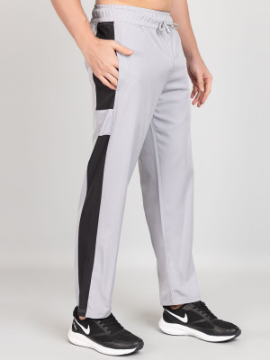 Pyro Spirit Colorblock Men Grey Track Pants