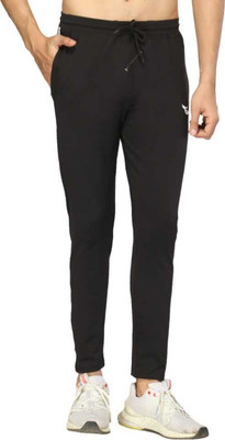 UNICUS APPAREL Solid Men Black Track Pants