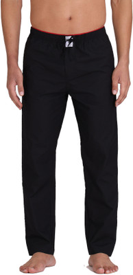 U.S. POLO ASSN. Solid Men Black Track Pants