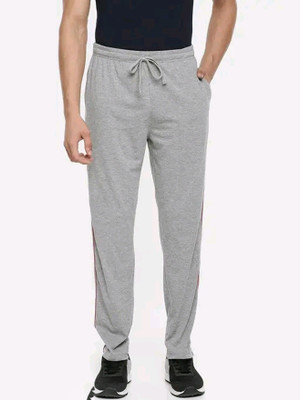 SKSPORTSWEAR Solid Men Silver Track Pants