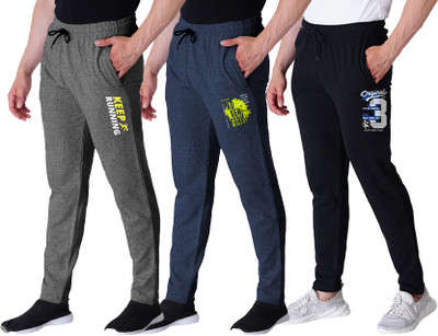 Kartblack Solid Men Multicolor Track Pants