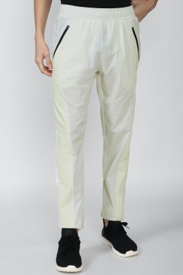 VAN HEUSEN Solid Men Beige Track Pants