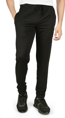 NEO GARMENTS Solid Men Black Track Pants