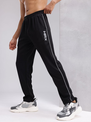 HRX by Hrithik Roshan Solid Men Black Track Pants