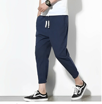 ARSAL CREATION Solid Men Blue Track Pants