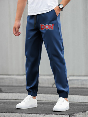 KELONBRO Solid Men Dark Blue Track Pants