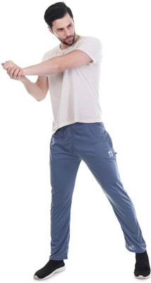 NAVII CLOTHING Printed Men Blue Track Pants