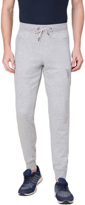 VAN HEUSEN Athleisure Smart Tech And Easy Stain Release Solid Men Grey Track Pants