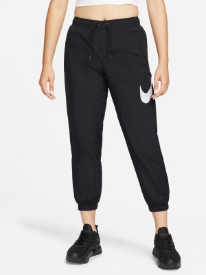 NIKE Solid Women Black Track Pants