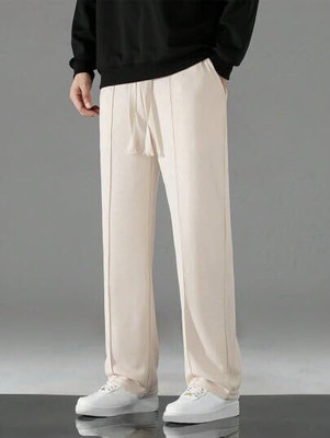 IMSA MODA Solid Men Beige Track Pants