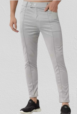 Nitya TrackP Solid Men Grey Track Pants