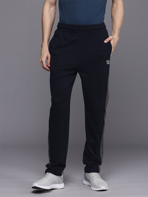Mountain Colours Solid Men Dark Blue Track Pants