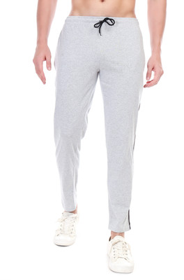 Toxic ADDICTION Solid Men Grey Track Pants