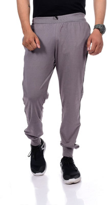 Zeffit Solid Men Grey Track Pants