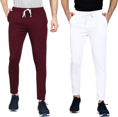 Kashmiri threading Slim Fit Men Brown Trousers