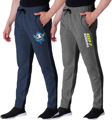 Kartblack Solid Men Multicolor Track Pants