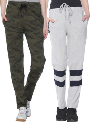 HouseOfCommon Solid Women Multicolor Track Pants