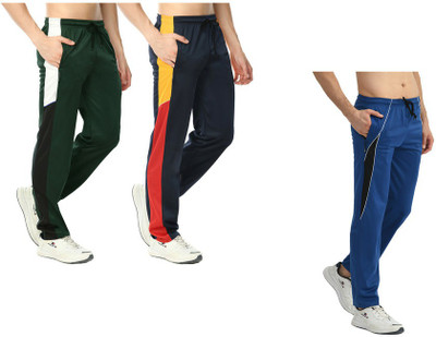 Indistar Colorblock Men Multicolor Track Pants