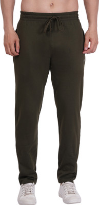 UniPearl Solid Men Black Track Pants