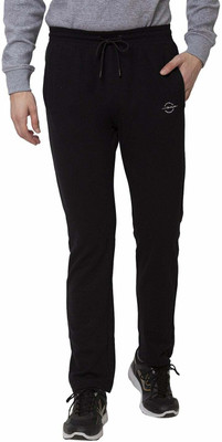Status Quo Solid Men Black Track Pants