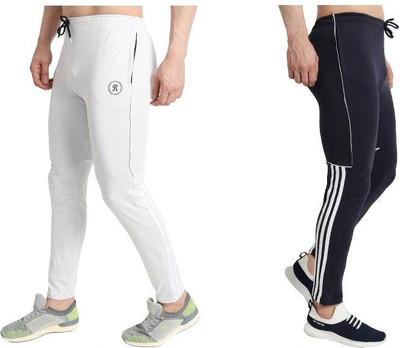 BOSOM BUDDY Striped Men Multicolor Track Pants