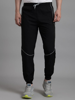 HRX by Hrithik Roshan Solid Men Black Track Pants