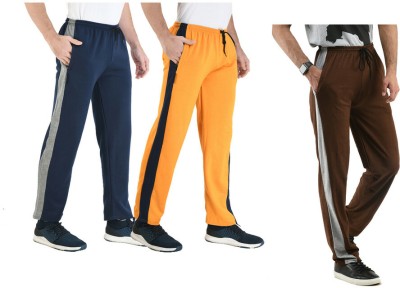 KAVYA Solid Men Multicolor Track Pants