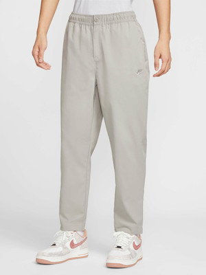NIKE Solid Men Grey Track Pants