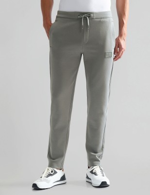 U.S. POLO ASSN. Solid Men Grey Track Pants