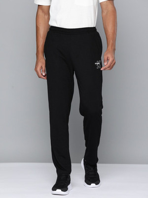 HRX by Hrithik Roshan Solid Men Black Track Pants