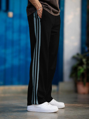 AARAMWEAR Solid Men Blue Track Pants