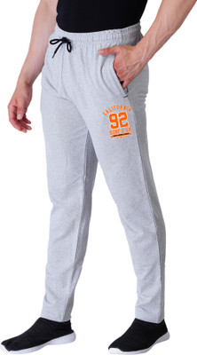 Kartblack Printed Men Grey Track Pants