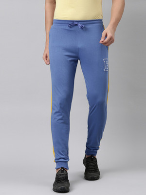 Dixcy Scott Originals Colorblock Men Blue Track Pants
