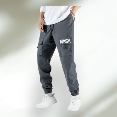 SUN BEAUTY FASHIONISTA HUB Solid Men Grey Track Pants