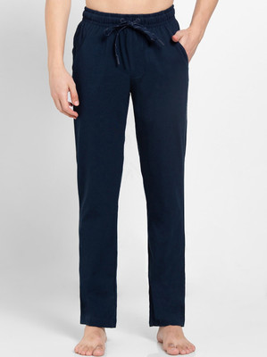 JOCKEY Solid Men Blue Track Pants