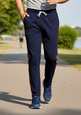 Guide Solid Men Dark Blue Track Pants