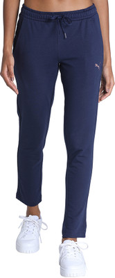 PUMA Ws 7/8 Pants Printed Women Blue Track Pants