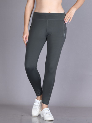 Lyra Solid Women Grey Track Pants