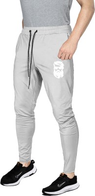 AVOLT Solid Men White Track Pants