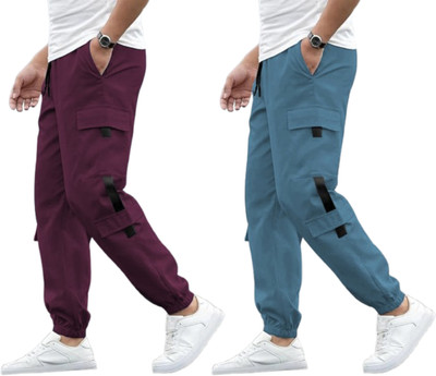 SUN BEAUTY FASHIONISTA HUB Solid Men Multicolor Track Pants