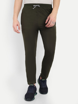 Vought Vick Solid Men Black Track Pants