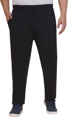 JOHN PRIDE Striped Men Black Track Pants