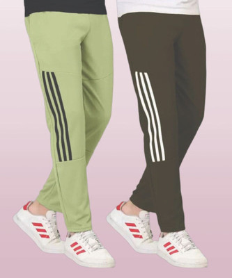 CLOTVIN TREND Striped Men Grey Track Pants