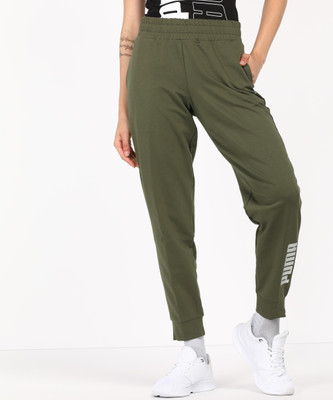PUMA RTG Pants Printed Women Green Track Pants