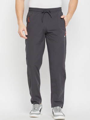 DUKE Solid Men Grey Track Pants